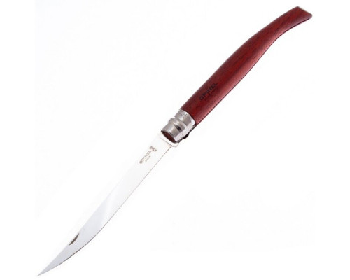 Нож Opinel филейный №15, нержавеющая сталь, рукоять бубинга