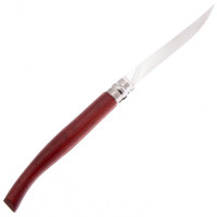 Нож Opinel филейный №15, нержавеющая сталь, рукоять бубинга Нож Opinel филейный №15, нержавеющая сталь, рукоять бубинга