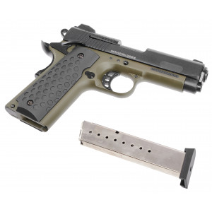 Сигнальный пистолет K1911 KURS Compact (Colt) кал. 5,5 мм под 10ТК, хаки