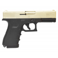 СХП Охолощенный пистолет Retay G19C Glock, кал. 9 мм, сатин