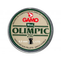 Пули Gamo Olimpic 4,5 мм, 0,49 грамм, 250 штук