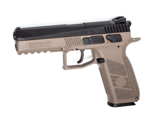 Пневматический пистолет ASG CZ P-09 DT-FDE blowback (пулевой)