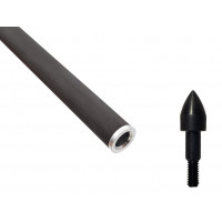 Стрела арбалетная карбоновая Centershot Toxic Carbon 20" Half Moon Nock Стрела арбалетная карбоновая Centershot Toxic Carbon 20" Half Moon Nock