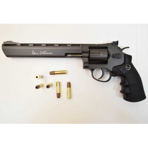 Пневматический револьвер ASG Dan Wesson 8" Grey